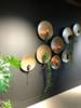 Rod wall candle holder gold S